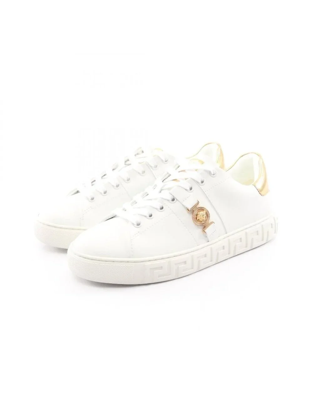 Versace Sneakers Greca Medusa White Leather